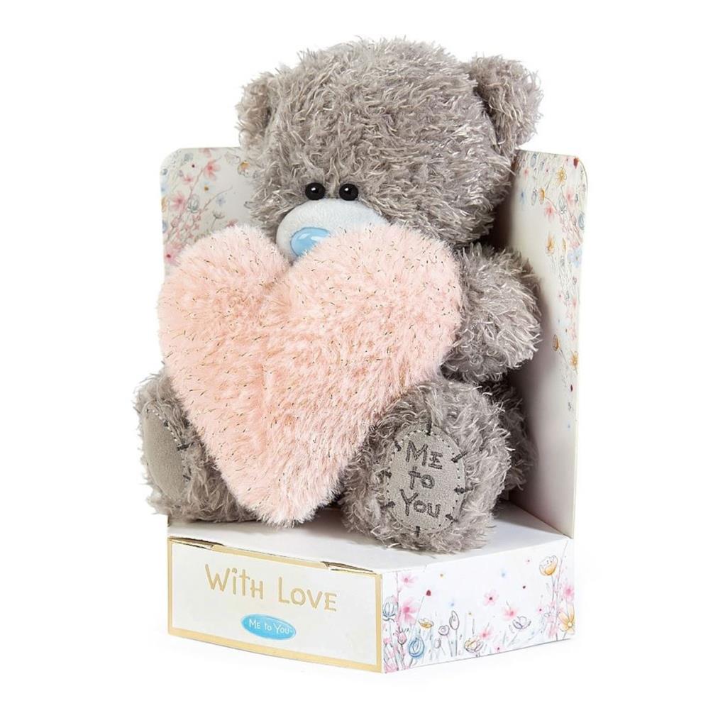 7" Fluffy Heart Me to You Bear Extra Image 1